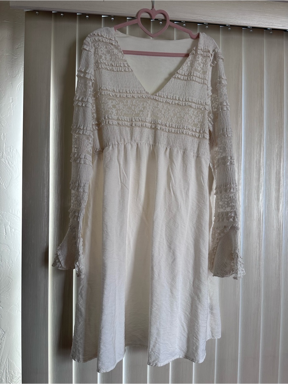 White Boho Dress